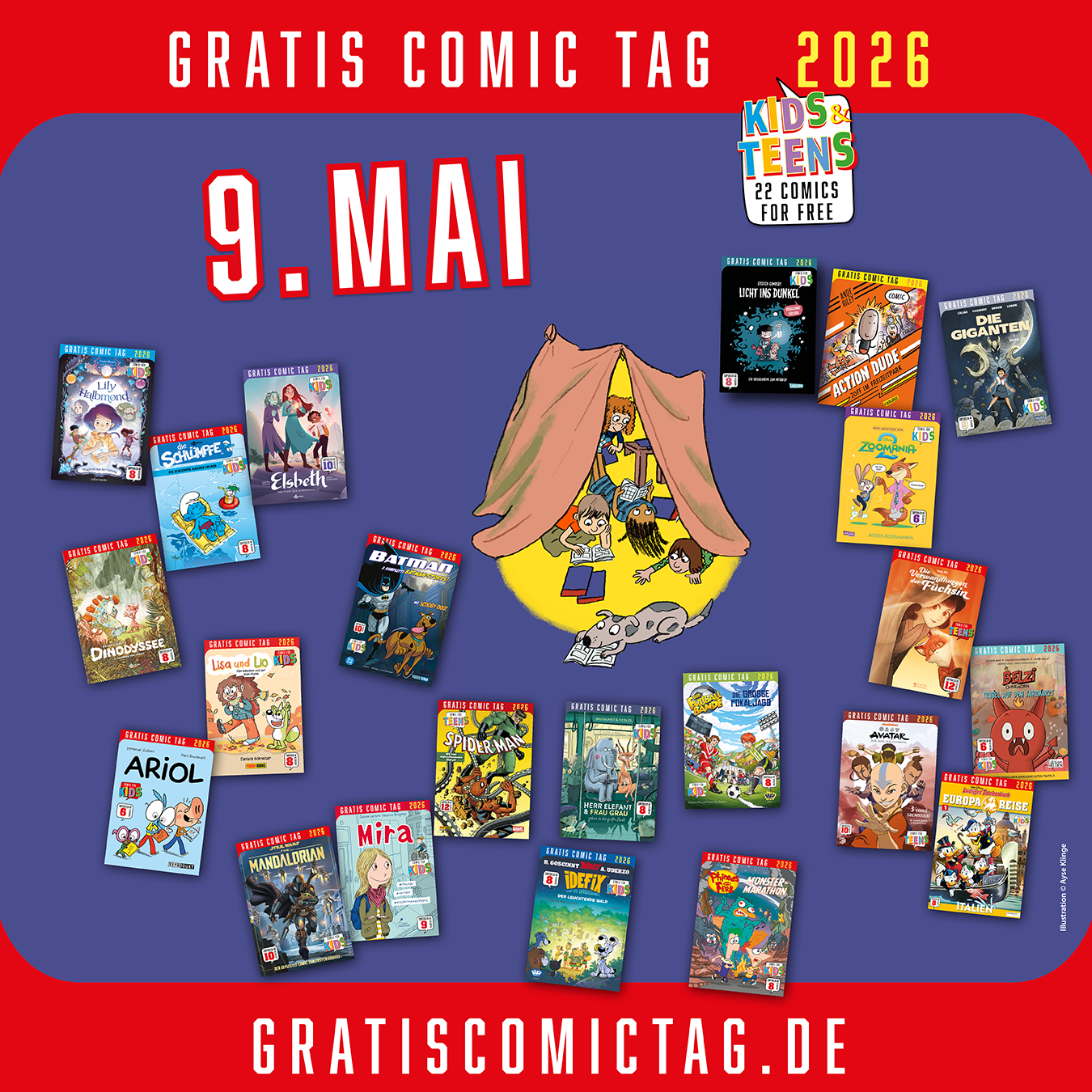 Gratis Comic Tag 2026 | Kinder | Jugendliche