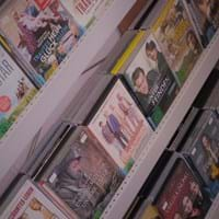 DVDs Schrägansicht